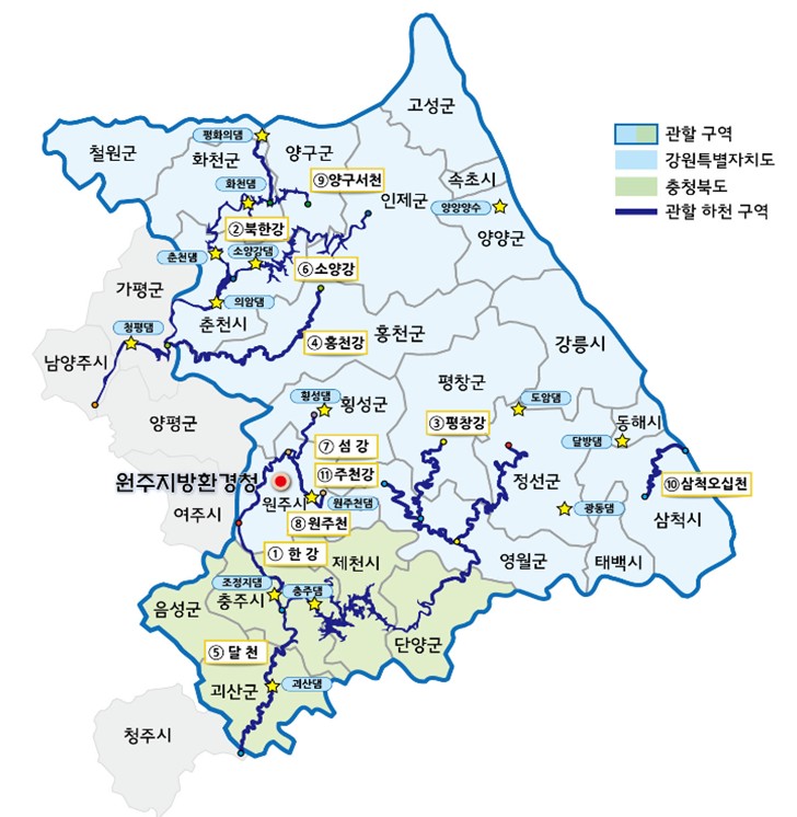관할구역 지도